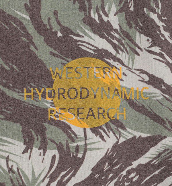 SHIPS「western hydrodynamic research: RASH GUARD L/S CAMO」|Tシャツ・カットソー|