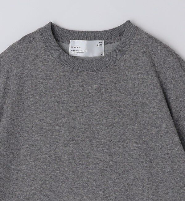 SHIPS「THYARD: 光電子(R) ドローコード Tシャツ」|Tシャツ・カットソー|