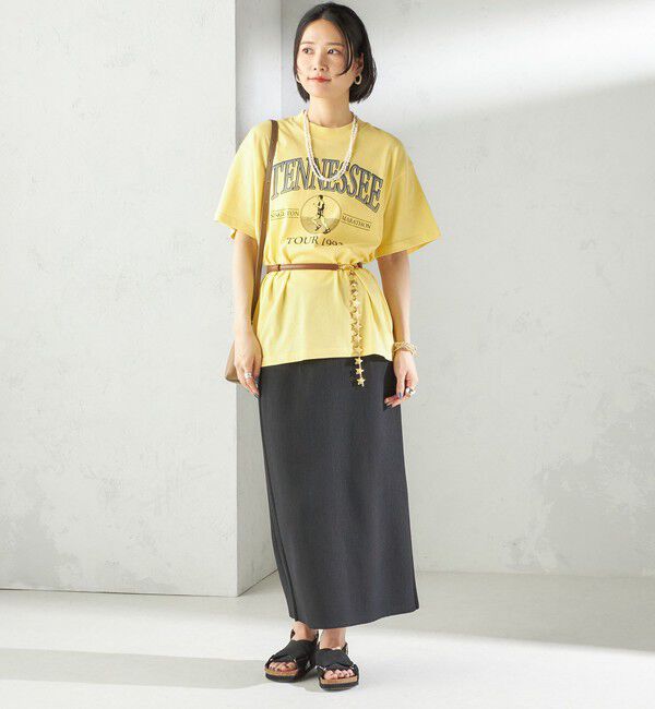 SHIPS for women「【SHIPS別注】TENNESSEE:イージー ショート スリーブ TEE」|Tシャツ・カットソー|