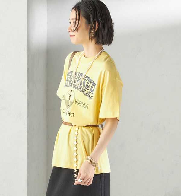 SHIPS for women「【SHIPS別注】TENNESSEE:イージー ショート スリーブ TEE」|Tシャツ・カットソー|
