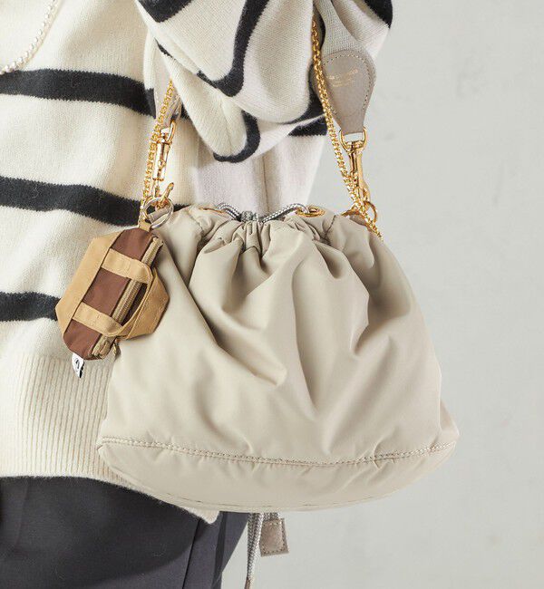 SHIPS for women「【SHIPS別注】Drifter: バックアイ トート チャーム」|チャーム・キーホルダー|ダークブラウン