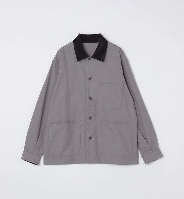 SHIPS「SHIPS:〈手洗い可能〉ライト ネル カバーオール シャツ」|シャツ・ブラウス|