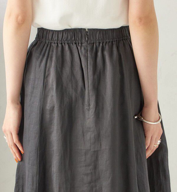 SHIPS for women「《予約》〈手洗い可能〉ラミー 4 ギャザー スカート」|スカート|