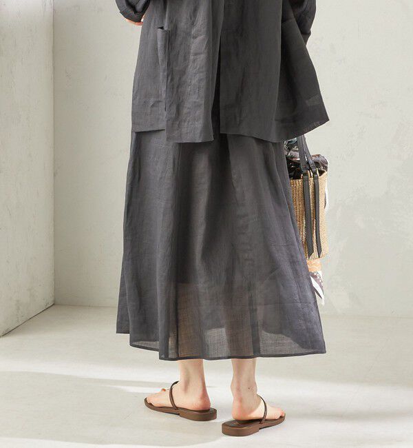 SHIPS for women「《予約》〈手洗い可能〉ラミー 4 ギャザー スカート」|スカート|