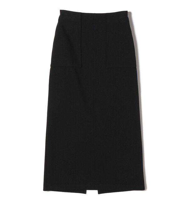 SHIPS Colors 「《予約》SHIPS Colors:〈手洗い可能〉リブ ダンボール タイト スカート◆」|タイト|ブラック