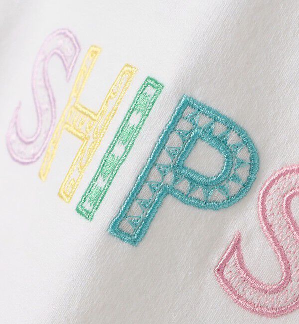 SHIPS KIDS「SHIPS KIDS:80～90cm / SHIPS 半袖 ロゴ Tシャツ 」|Tシャツ・カットソー|