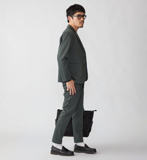 SHIPS「【WEB限定】SHIPS:〈洗濯機可能〉サテンストレッチ セットアップ」|スーツ|