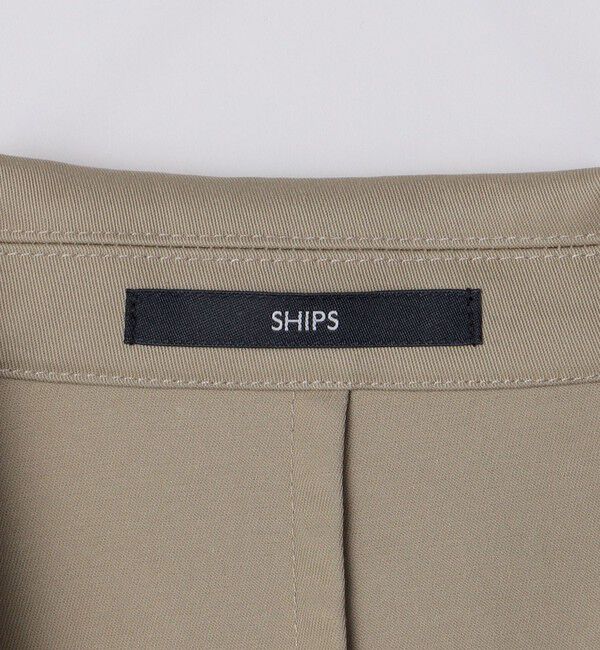 SHIPS「【WEB限定】SHIPS:〈洗濯機可能〉サテンストレッチ セットアップ」|スーツ|