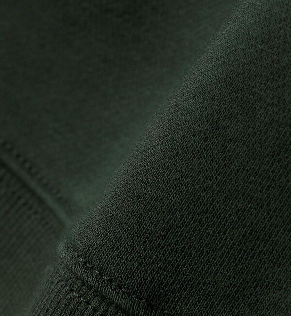 SHIPS「【WEB限定】SHIPS: クロップド ワイド ワンポイント ロゴ ジップアップ フーディー」|パーカー|