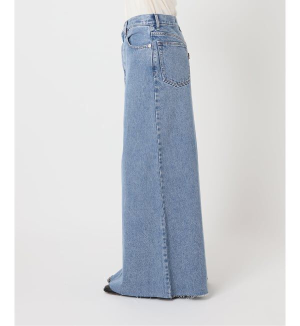 OUTDOOR PRODUCTS Usual Things「≪追加4 予約≫ULTデニムスリットリーンスカート」|スカート|