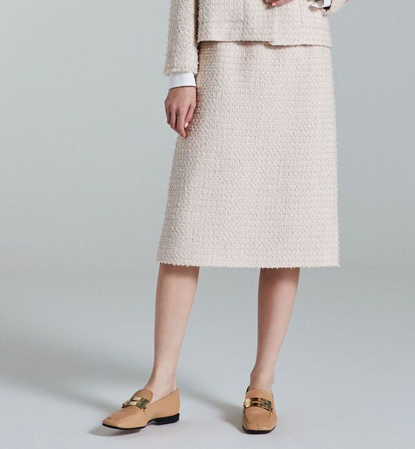 Ballsey ミックスヤーンツイード Iラインスカート ミックスヤーンツイード Iラインスカート（Ballsey）｜ルミネの