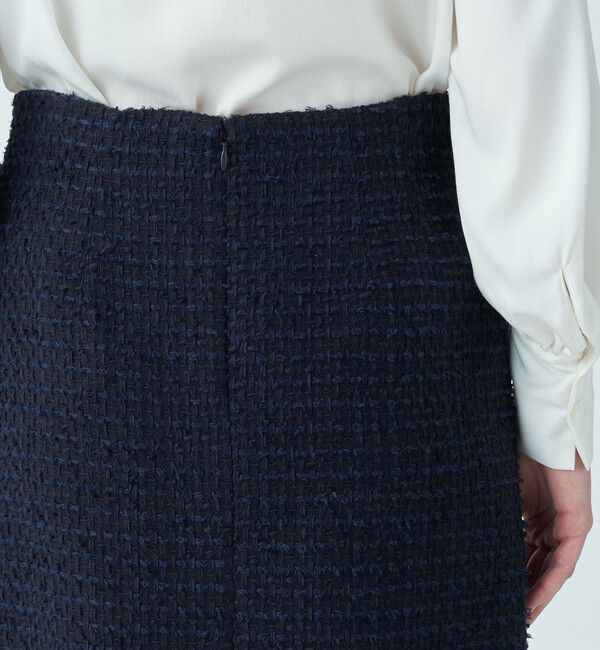 ミックスヤーンツイード Iラインスカート（Ballsey）｜ルミネの