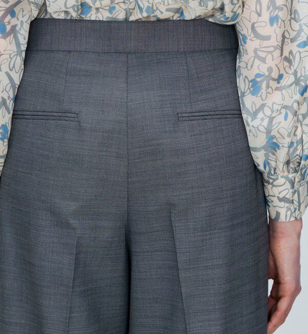 TOMORROWLAND collection「【一部WEB先行予約】シャイニーシャーク センタープレスワイドパンツ」|その他|