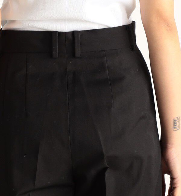 Edition「エコテックギャバ スリムスラックス」|チノ|