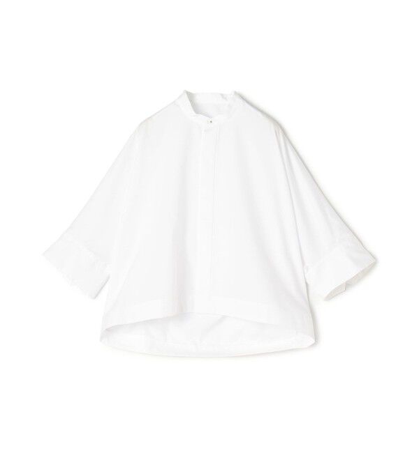 MACPHEE「 コットンブロード クロップドシャツ」|シャツ・ブラウス|11 ホワイト