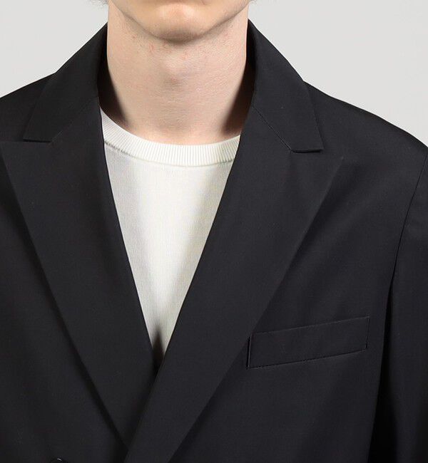 TOMORROWLAND MENS「コットントロピカル ダブルブレステッド4Bジャケット」|テーラードジャケット|