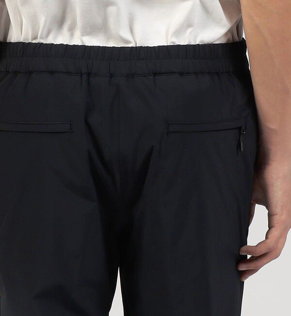 TOMORROWLAND MENS「ナイロンポリウレタン ノープリーツスリムパンツ」|スラックス|