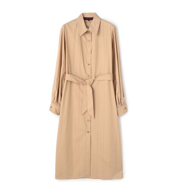 TOMORROWLAND BUYING WEAR「MARTIN GRANT パフスリーブシャツドレス」|ワンピース|42 ライトベージュ系