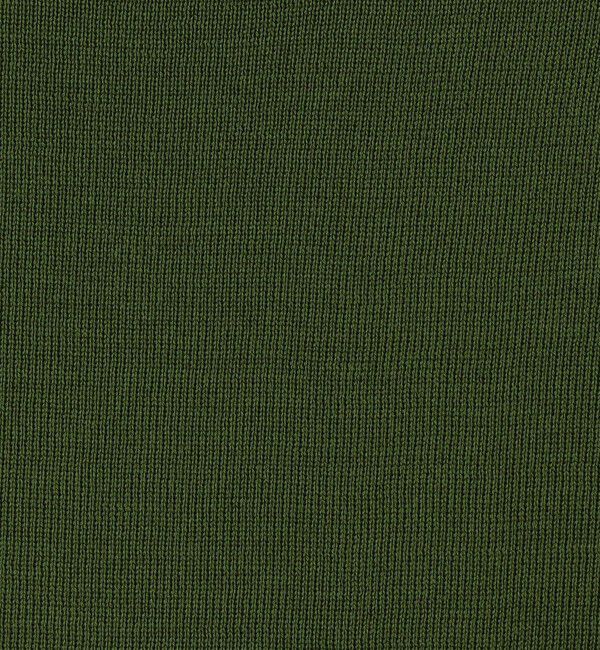 CABaN「コットンポリエステル バックオープンフレンチスリーブプルオーバー」|ニット・セーター|