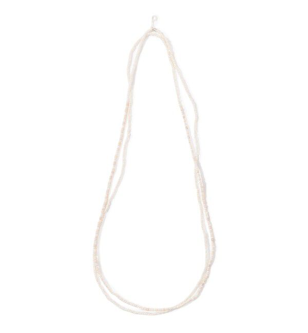 TOMORROWLAND GOODS「PERAPERAK 3wayビーズネックレス」|ネックレス|12 ホワイト系