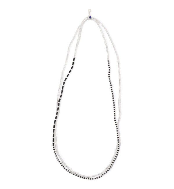 TOMORROWLAND GOODS「PERAPERAK 3wayビーズネックレス」|ネックレス|18 ブラック系