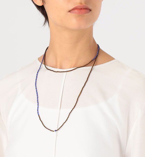 TOMORROWLAND GOODS「PERAPERAK 3wayビーズネックレス」|ネックレス|