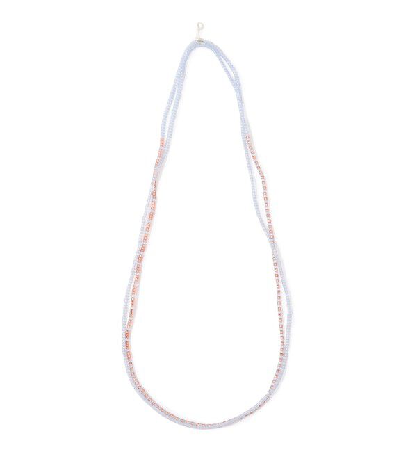 TOMORROWLAND GOODS「PERAPERAK 3wayビーズネックレス」|ネックレス|62 ライトブルー系