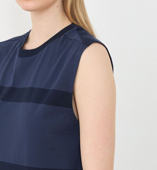 GALERIE VIE「ファインコットン ノースリーブワンピース」|ワンピース|