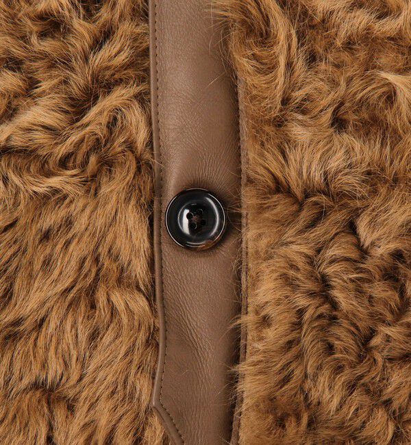 BACCA「ムートンボア 2WAYミドルベスト」|ダウンベスト・ベスト|