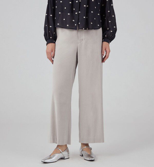 TOMORROWLAND collection「キャラメルヴェルト ストレートパンツ」|その他|