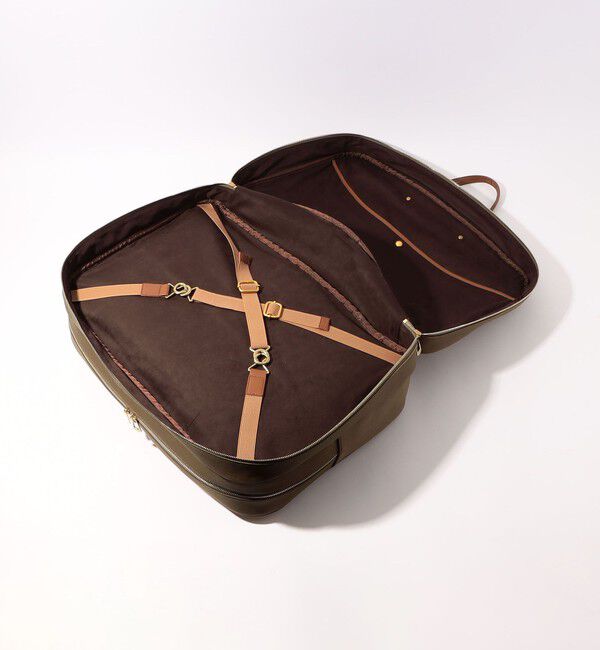 TOMORROWLAND GOODS「SegeN コットン&times;レザーコンビ ボストンバッグ」|ボストンバッグ|