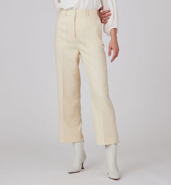 Ballsey「ライトカルゼ センタープレスストレートパンツ」|その他|