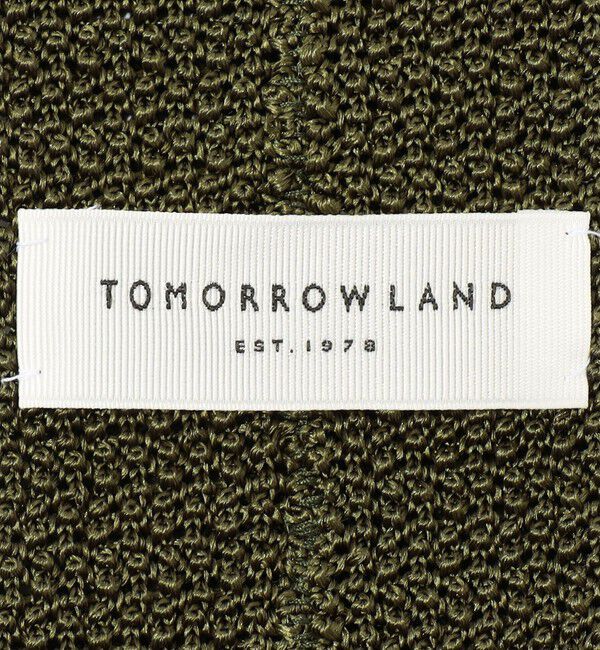 TOMORROWLAND GOODS「TOMORROWLAND シルク ニットタイ」|ネクタイ・蝶ネクタイ|