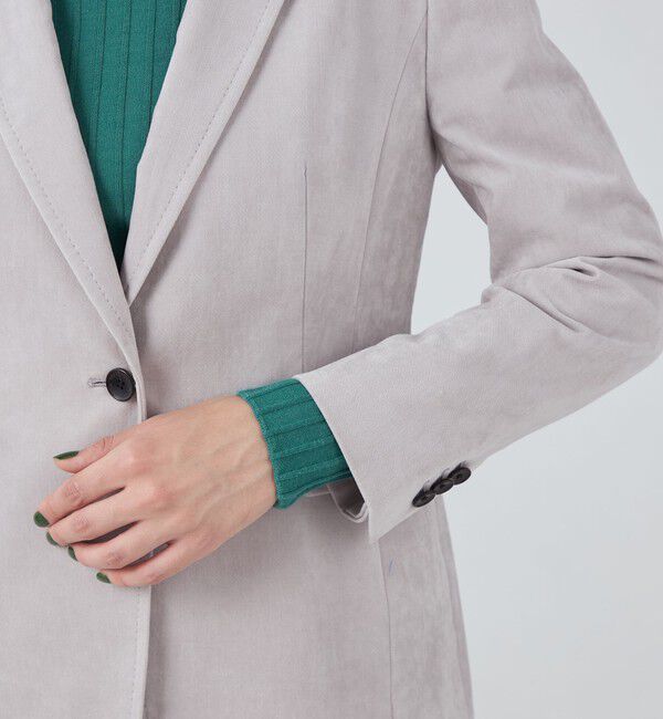 TOMORROWLAND collection ベッチンノーカラージャケット TOMORROWLAND collection｜ベッチンノーカラージャケット