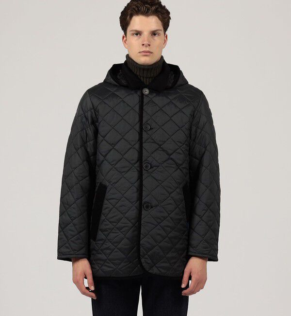 TOMORROWLAND BUYING WEAR「LAVENHAM DENSTON ポリエステル キルティングジャケット」|ステンカラーコート|