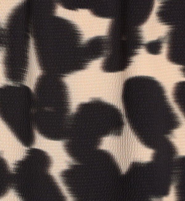 MACPHEE「ブルリープリント アシンメトリーギャザースカート」|フレア|