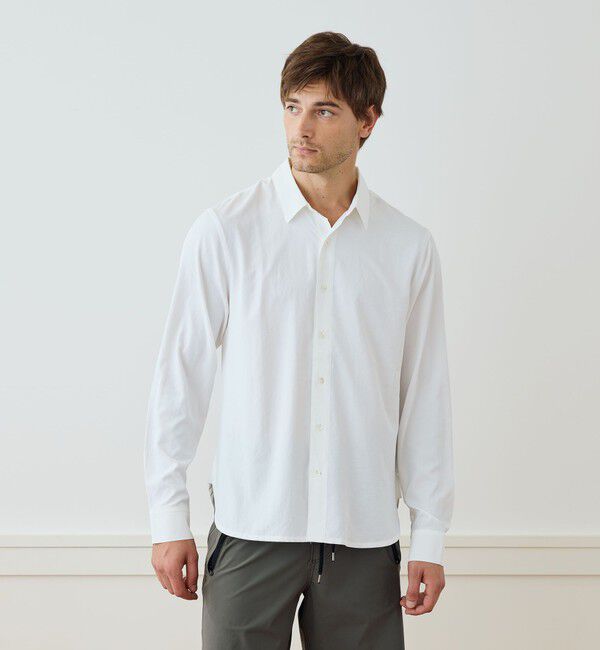 JAMES PERSE「ポリエステル ロングスリーブシャツ MLMP3695」|シャツ・ブラウス|