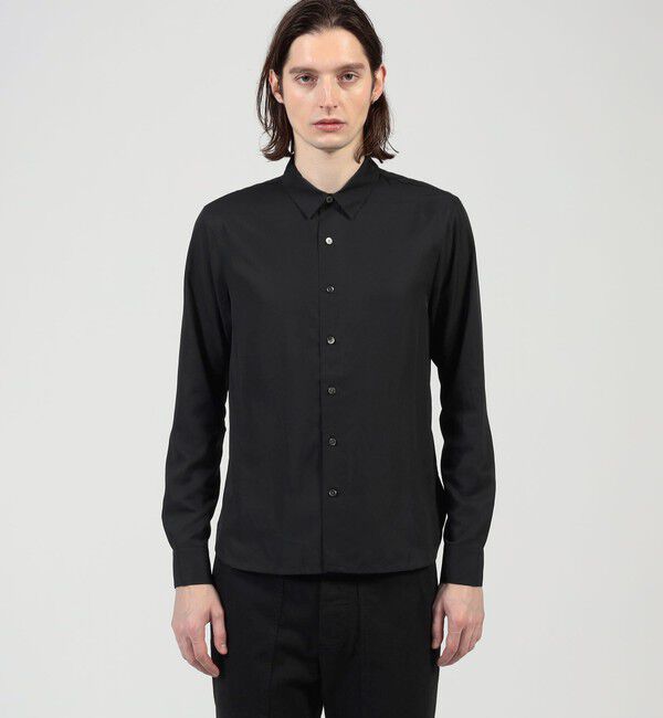 JAMES PERSE「ポリエステル ロングスリーブシャツ MLMP3695」|シャツ・ブラウス|