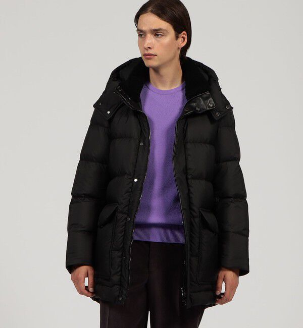 TOMORROWLAND MENS「【別注】EMMETI ナイロン フーデットダウンコート」|ブルゾン・スタジャン|