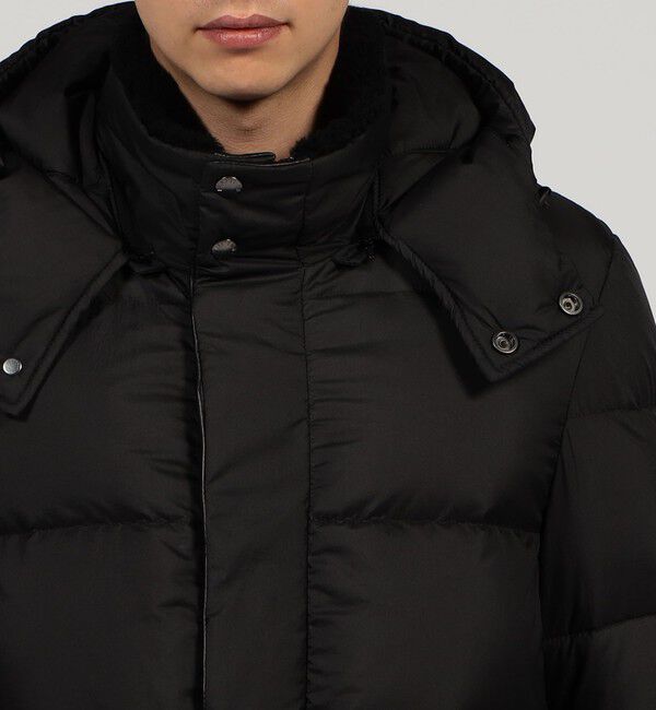 TOMORROWLAND MENS「【別注】EMMETI ナイロン フーデットダウンコート」|ブルゾン・スタジャン|