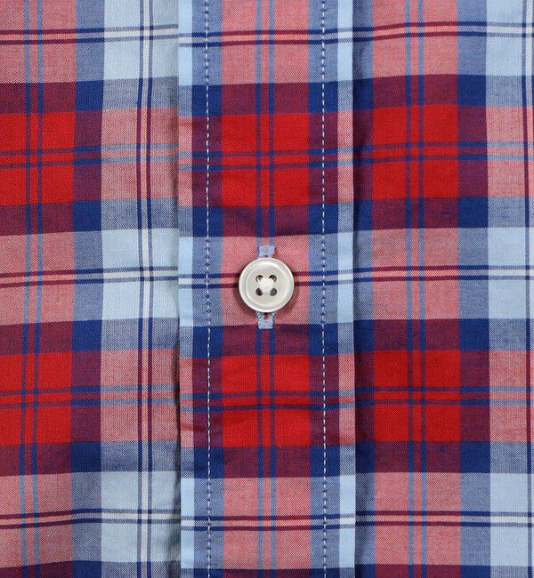 TOMORROWLAND MENS「コットンポプリン チェックシャツ」|シャツ・ブラウス|