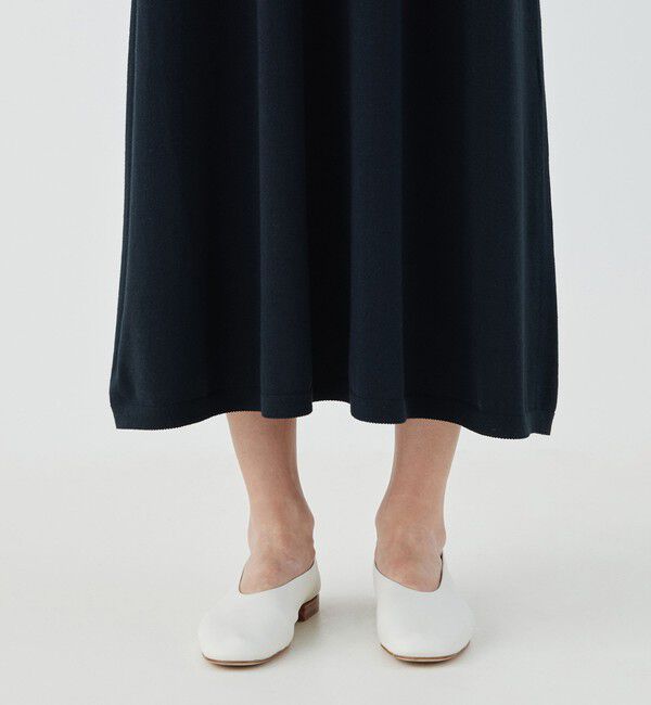 GALERIE VIE「ストレッチコットン ラウンドネックワンピース」|ワンピース|