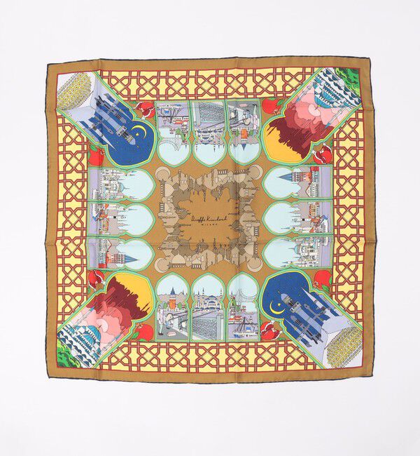 TOMORROWLAND GOODS「Kinloch シルクスカーフ」|バンダナ・スカーフ|