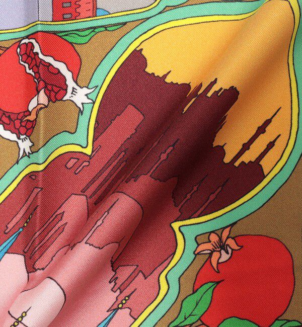 TOMORROWLAND GOODS「Kinloch シルクスカーフ」|バンダナ・スカーフ|