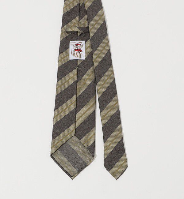 TOMORROWLAND GOODS「TOMORROWLAND MADE IN ITALY シルクジャガード レジメンタルストライプネクタイ」|ネクタイ・蝶ネクタイ|