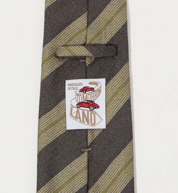 TOMORROWLAND GOODS「TOMORROWLAND MADE IN ITALY シルクジャガード レジメンタルストライプネクタイ」|ネクタイ・蝶ネクタイ|