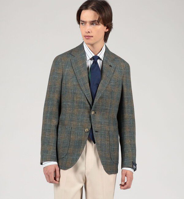 TOMORROWLAND BUYING WEAR「GABO ウールリネン シングルブレステッド2Bジャケット」|テーラードジャケット|