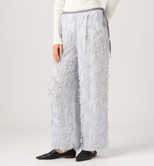 DES PRES「ブルームエンブロイダリー リラックスパンツ」|その他|