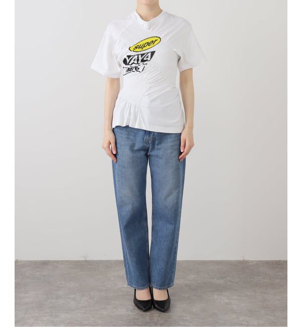  「SUPER YAYA T-SHIRT SY TWIST TP11-TSSY-TWIST-AW25：Tシャツ」|Tシャツ・カットソー|