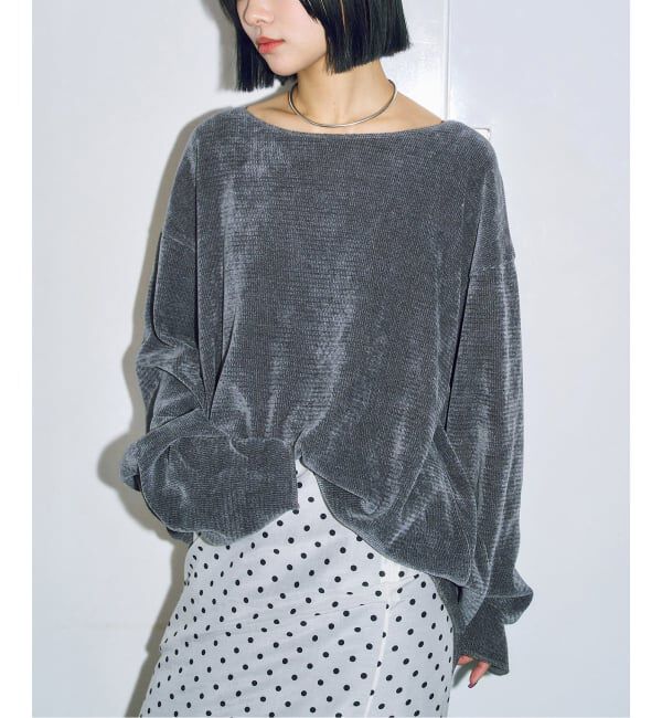  「《追加予約2》PE WASH PULLOVER：カットソー」|Tシャツ・カットソー|グレーA